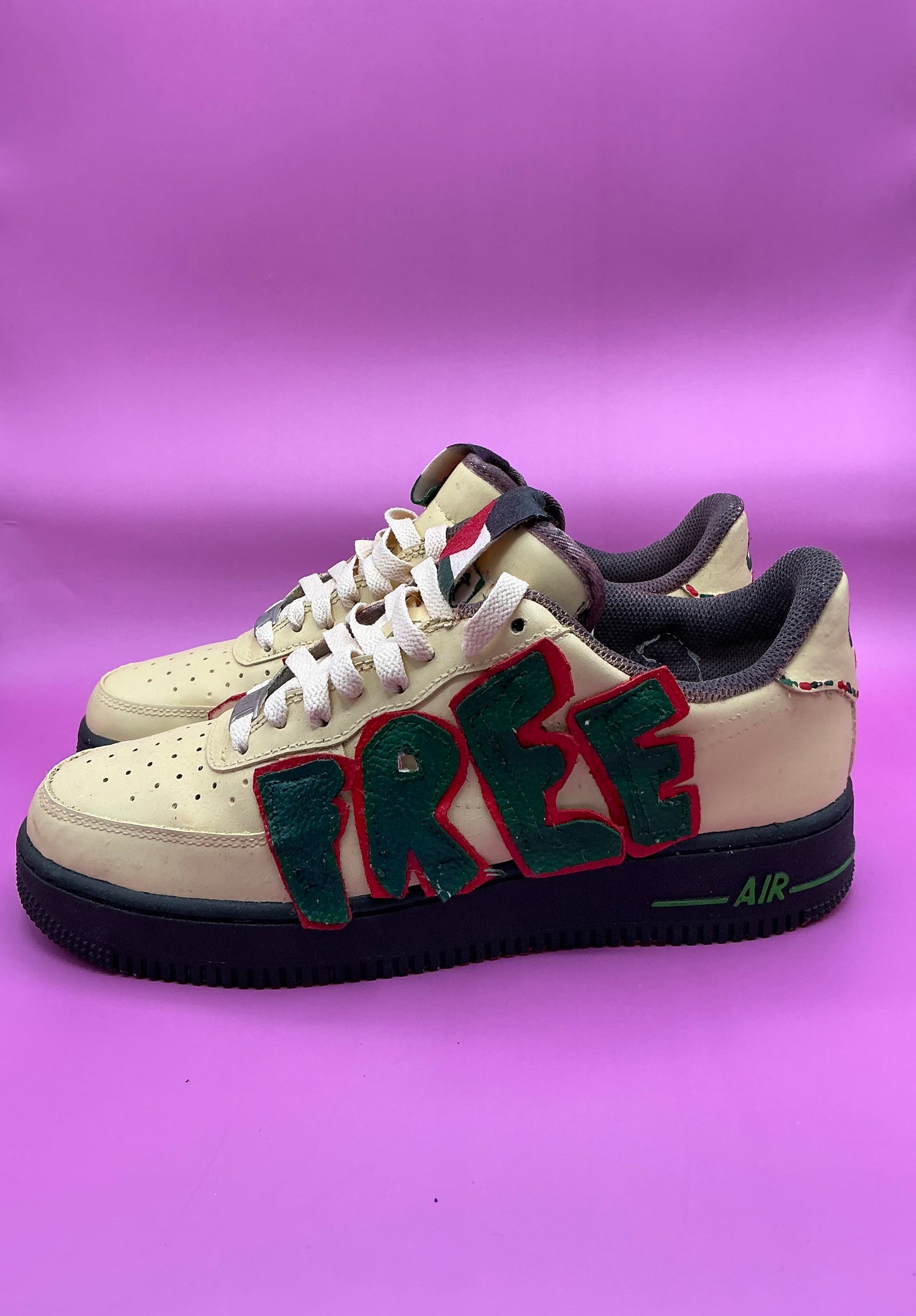 Strength (Repurposed Sneaker From Trash): A Tribute to Courage and Activism