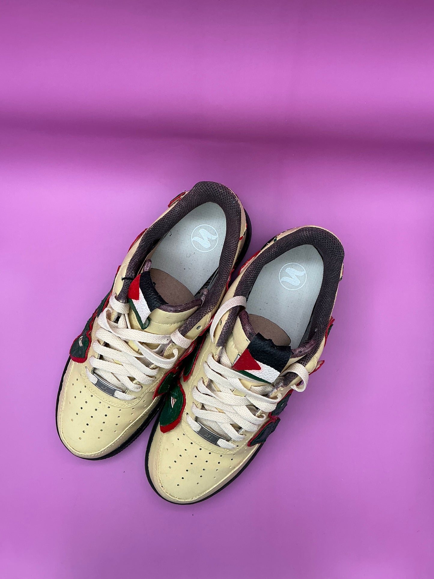 Strength (Repurposed Sneaker From Trash): A Tribute to Courage and Activism