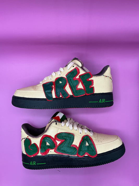 Strength (Repurposed Sneaker From Trash): A Tribute to Courage and Activism