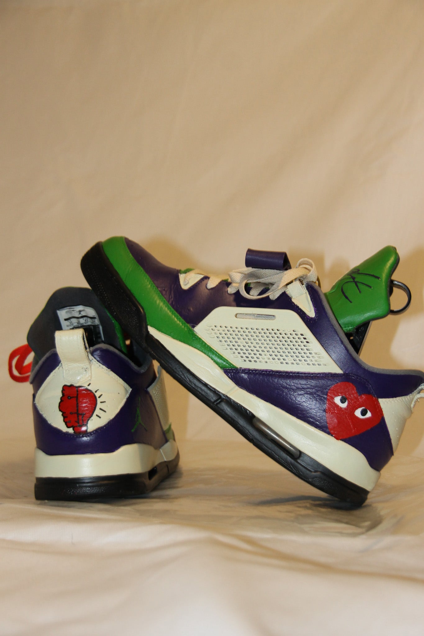 Top To Bottom (Repurposed Sneaker From Dumpster)